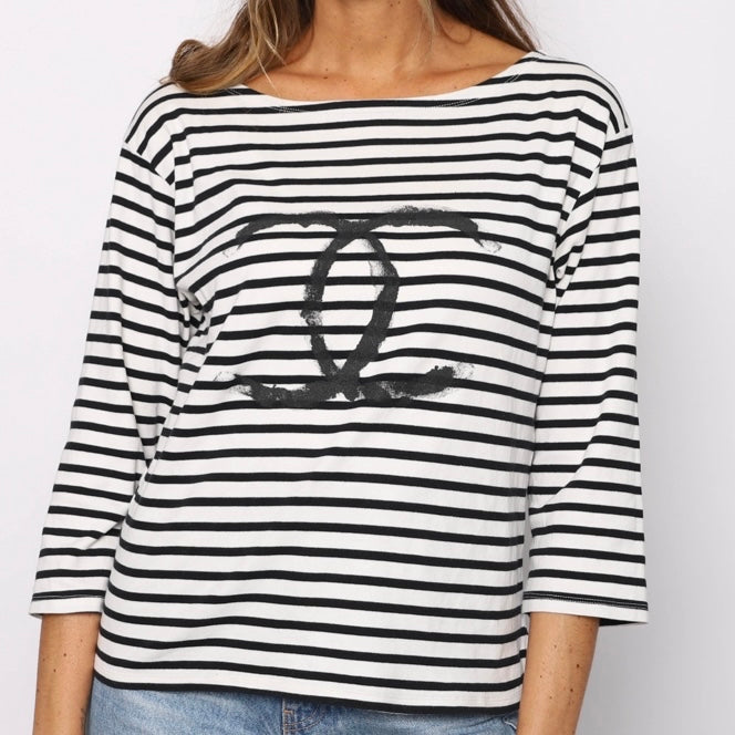Pull marinière Chanel