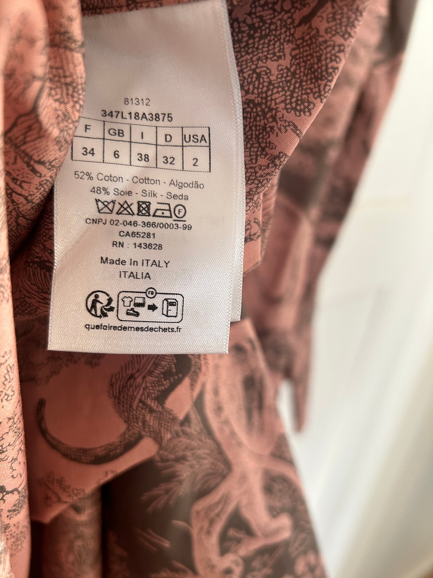 Dior rivieira dress