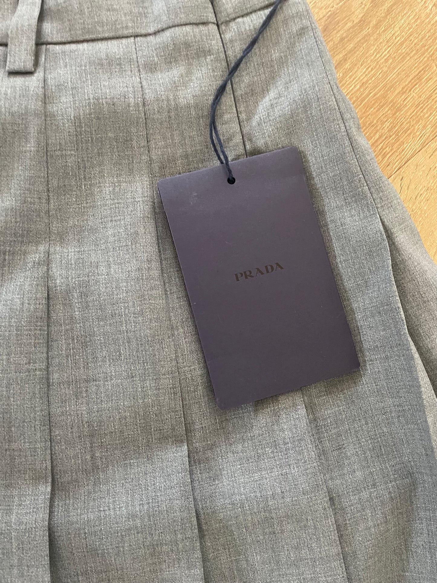 Prada pleated skirt