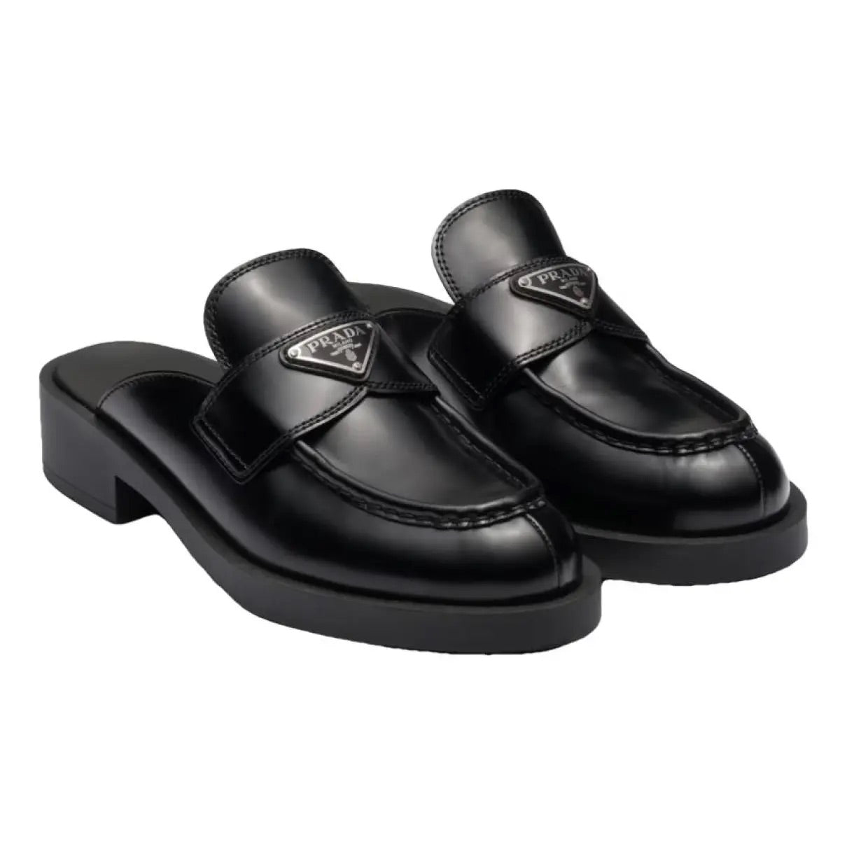 Prada Chocolate Loafers 38