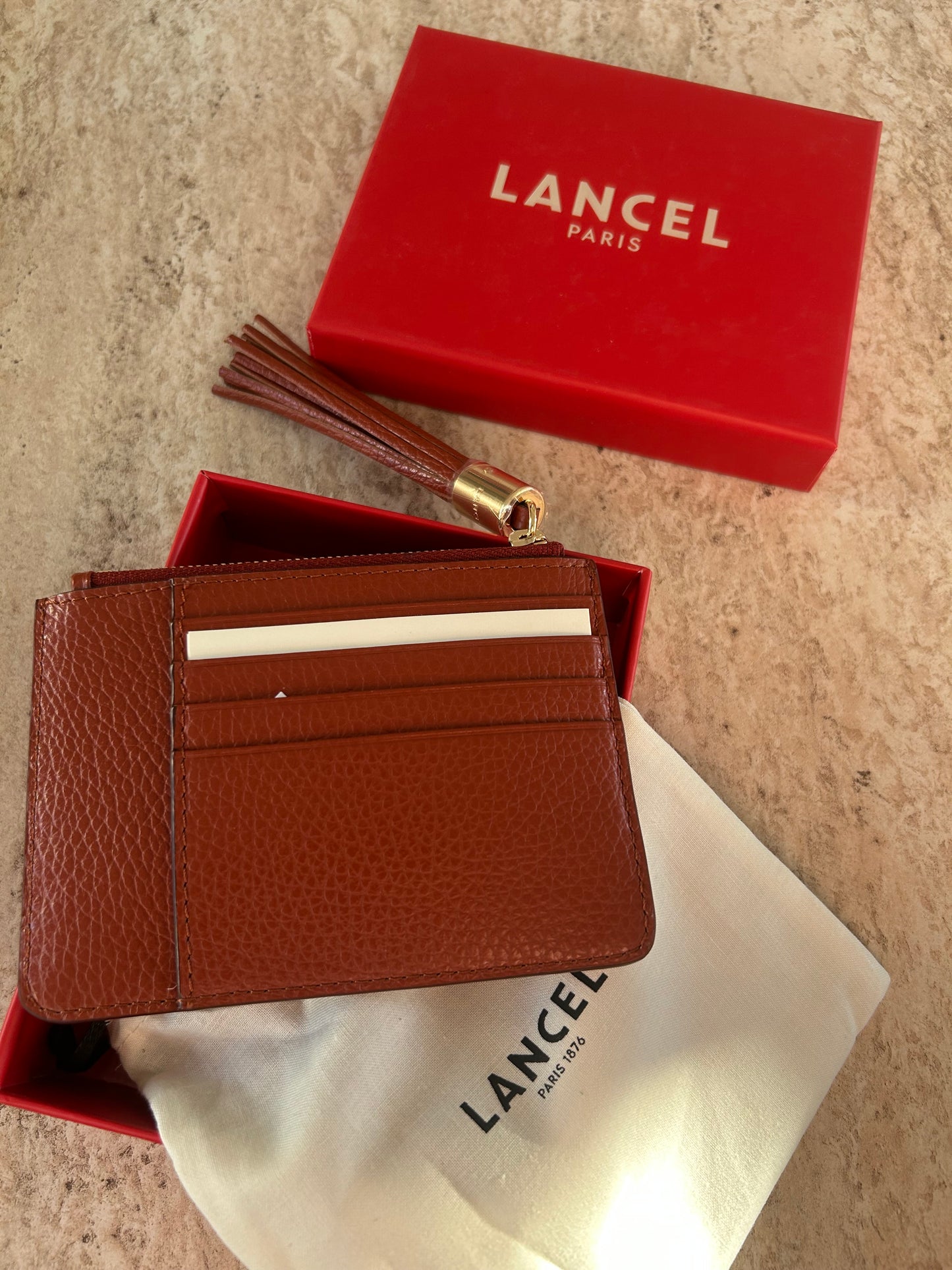 Porte-cartes Lancel