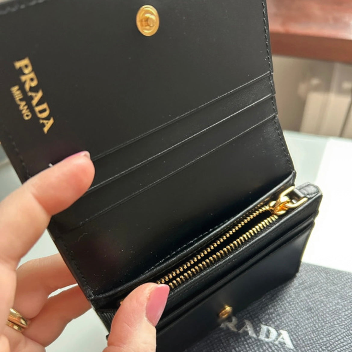 Porte monnaie Prada