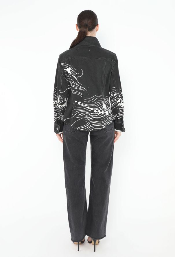 Veste Chanel Denim Anthracite