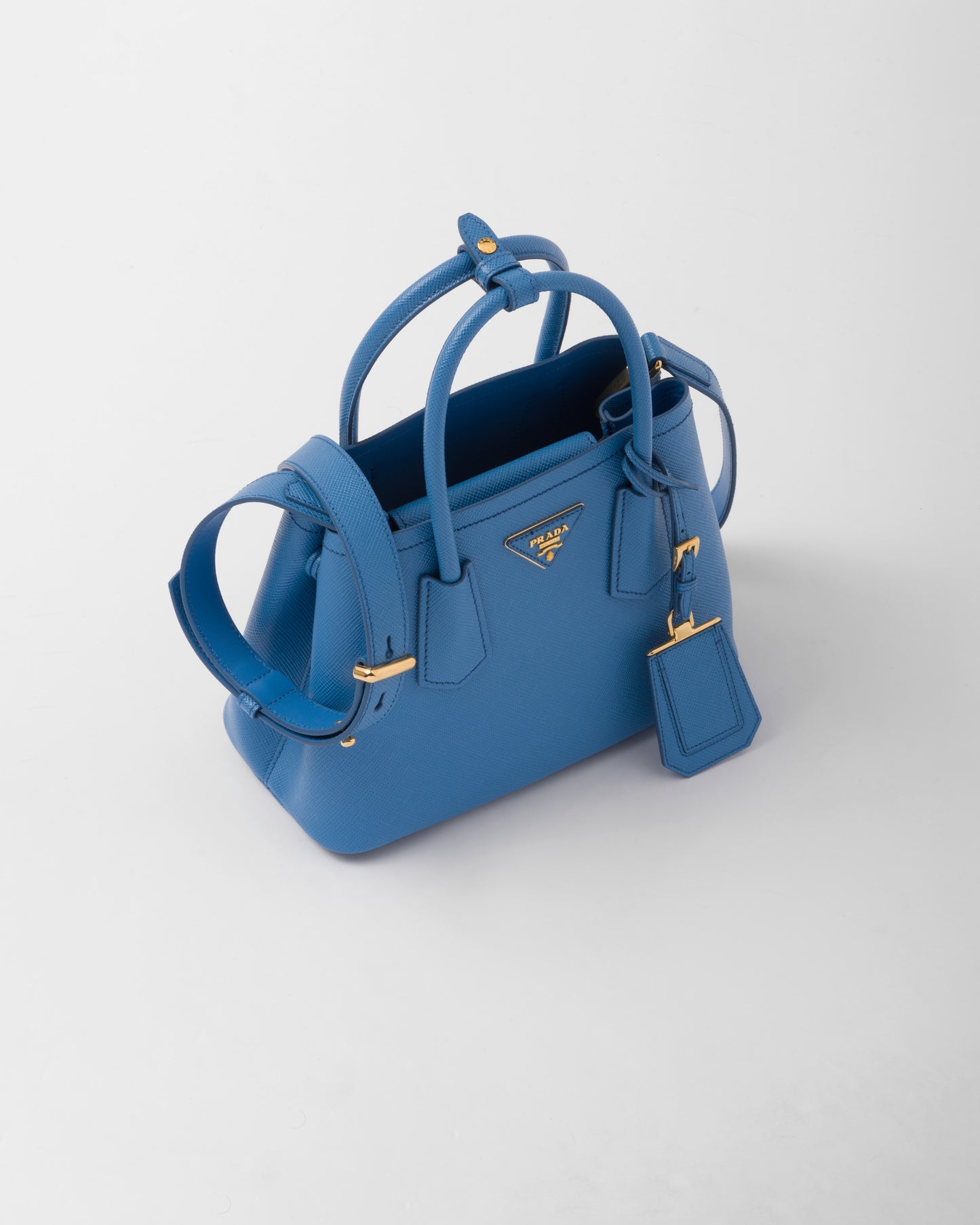 Sac à main Mini Double Prada Cuir Saffiano