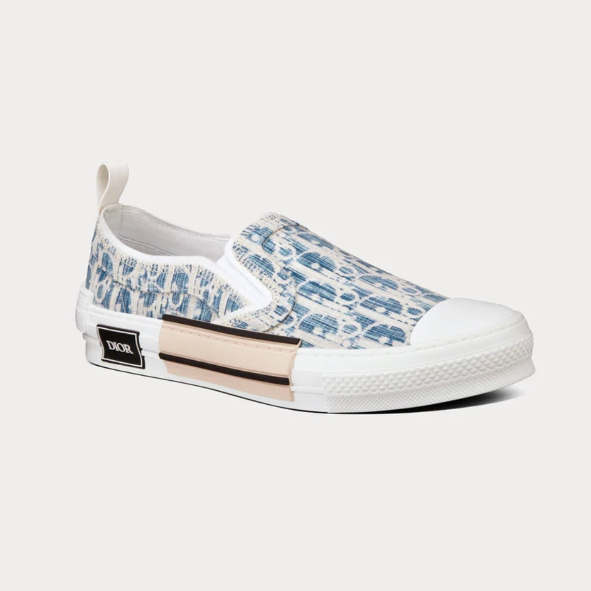Dior Kasuri Jacquard B23 slip-on sneakers 38