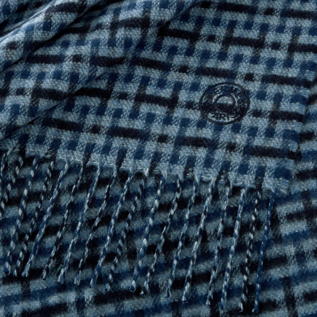 Hermès monogrammed scarf