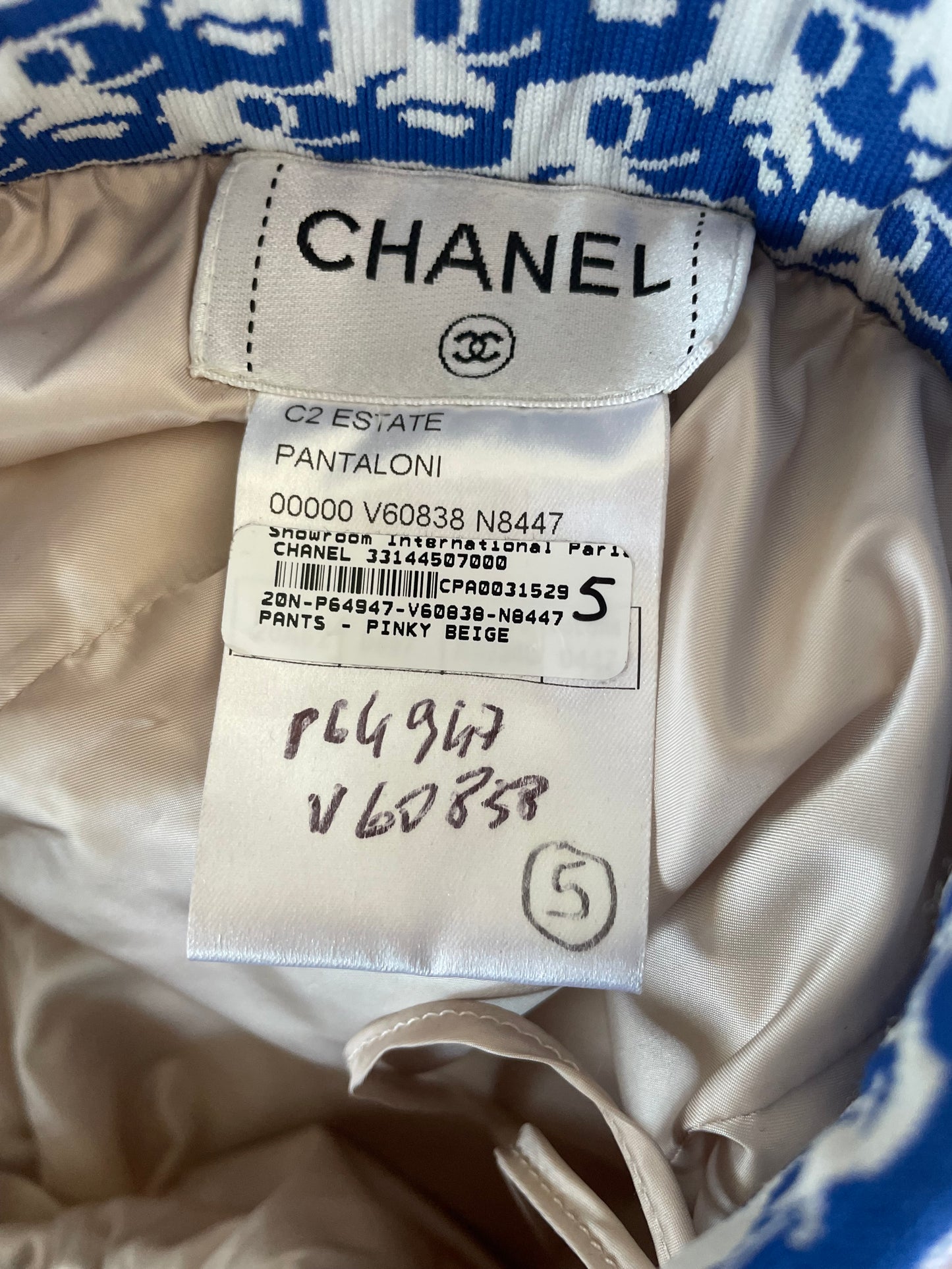 Chanel 36 ski pants