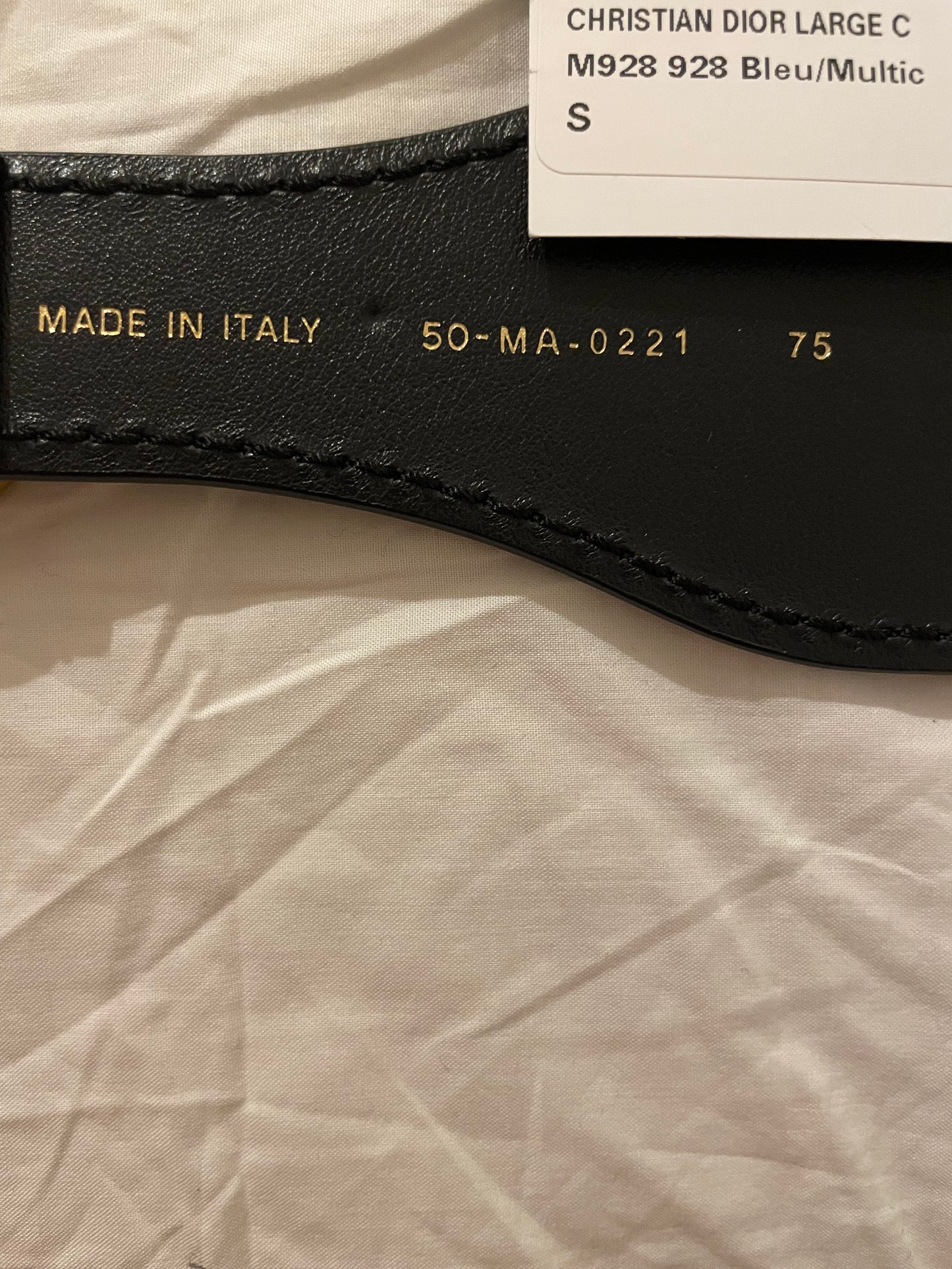 Ceinture Dior Tote 75