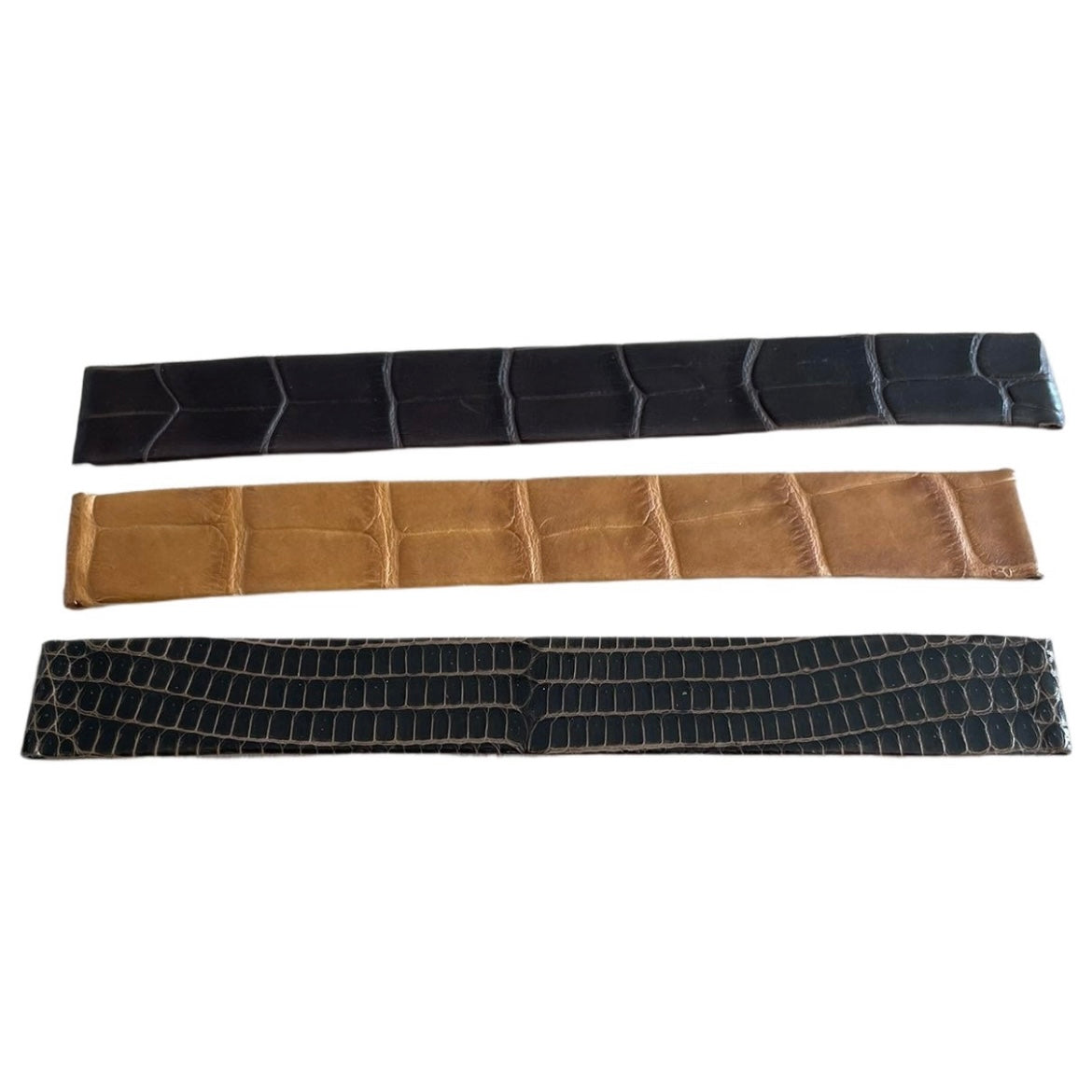 Set of 3 Van Cleef & Arpels watch straps