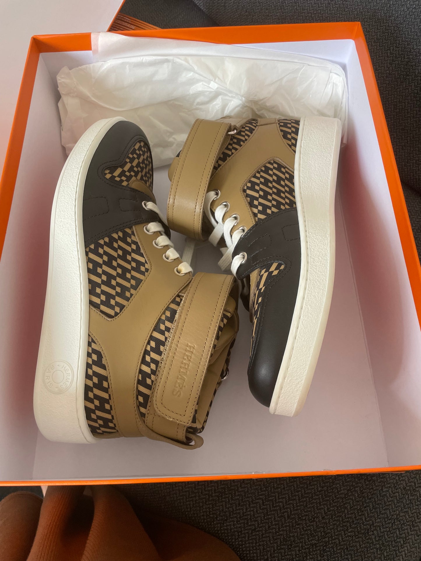 Sneakers Hermès modele Freestyle 40