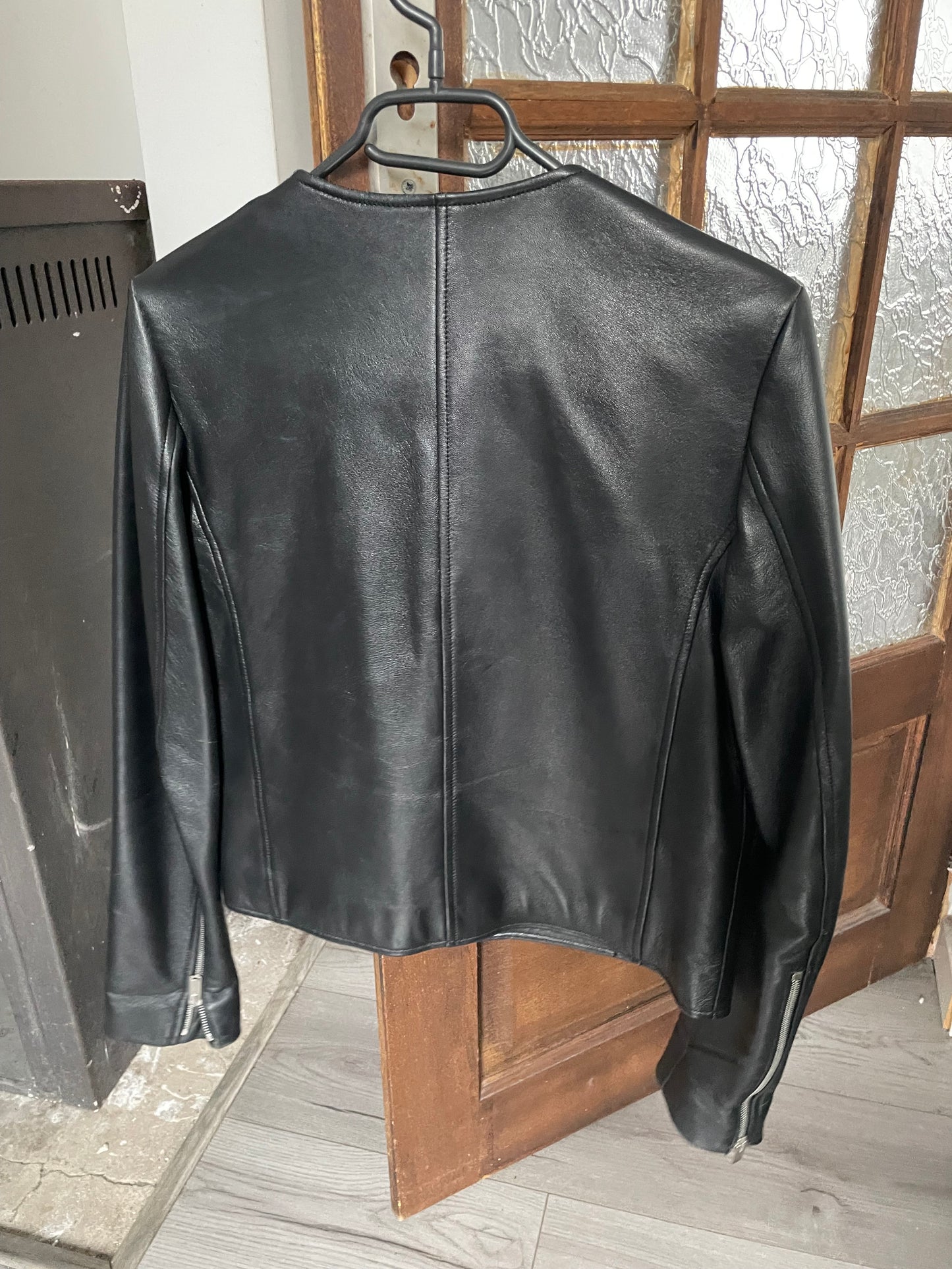 Celine leather perfecto jacket