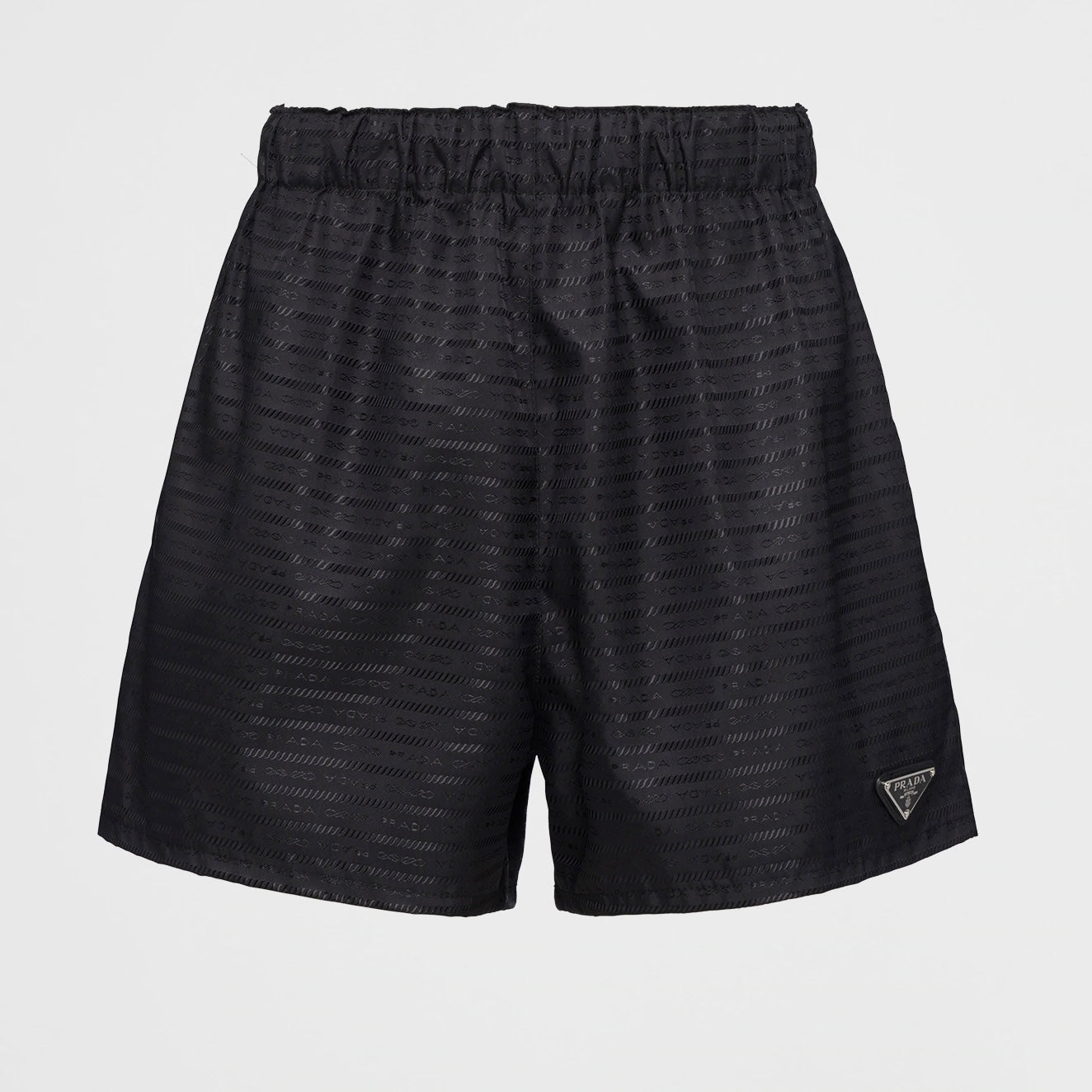 Short Prada en nylon noir 38