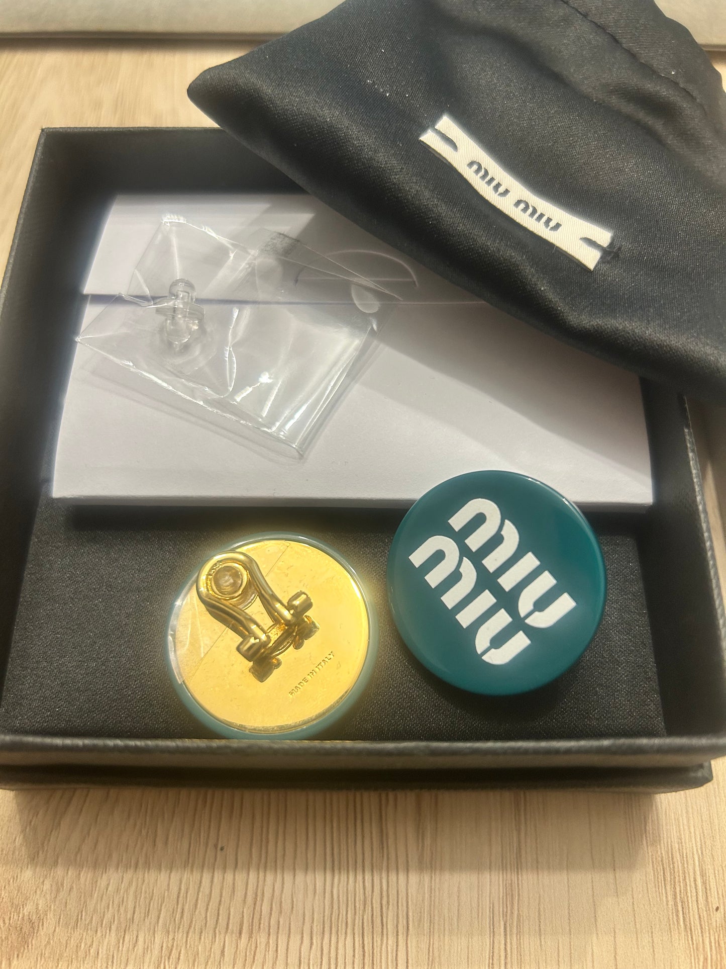 Miu Miu earrings