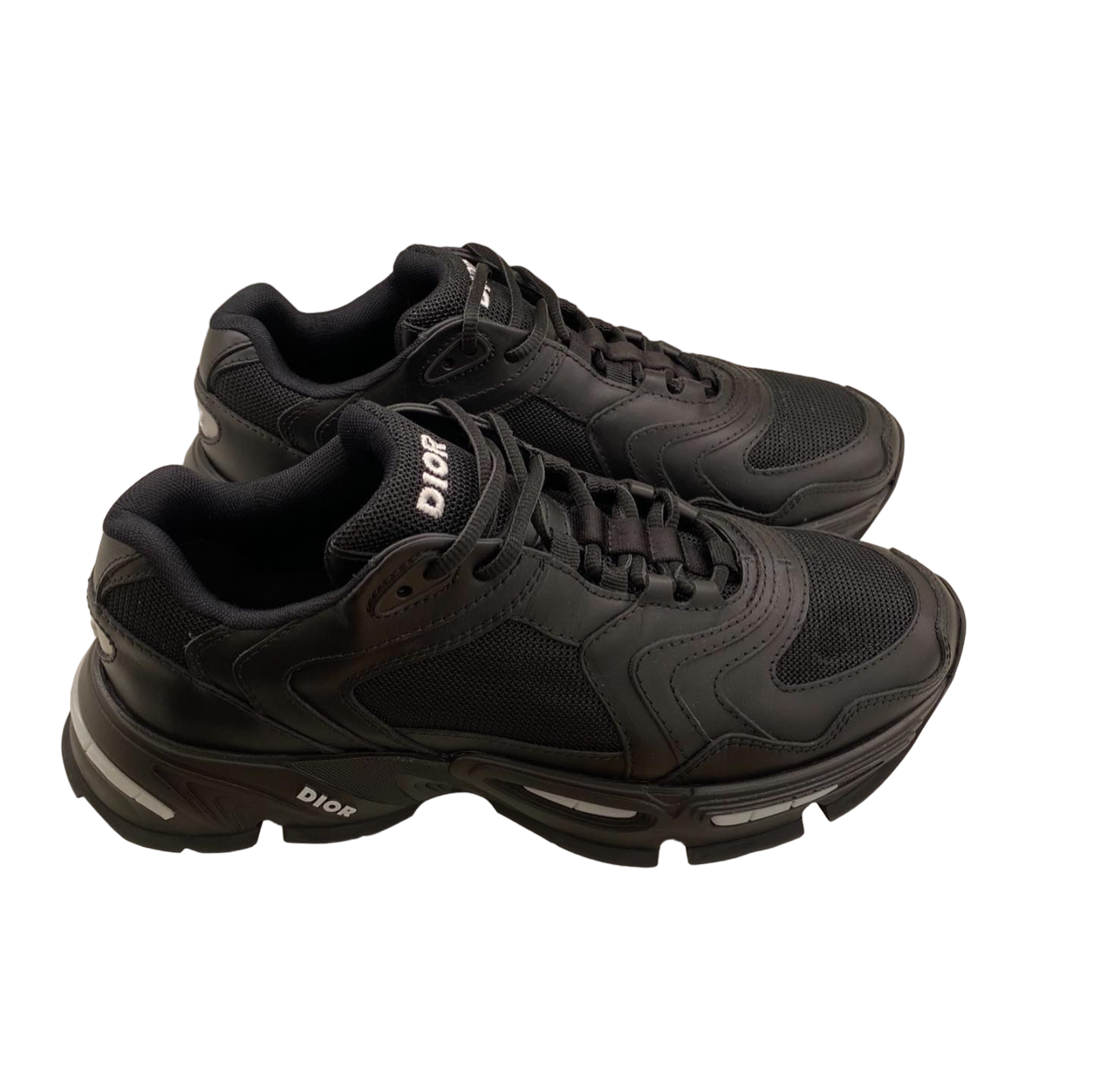 Dior CD1 LT black leather sneakers 39