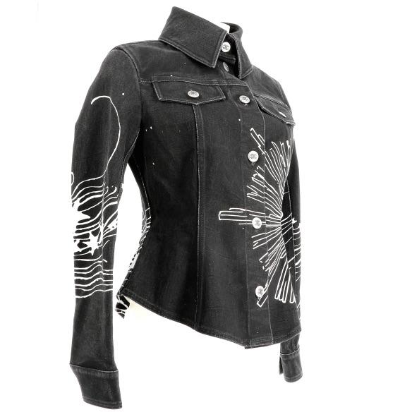 Veste Chanel Denim Anthracite