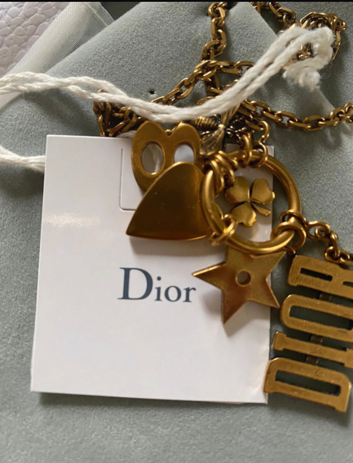 Collier sautoir Dior