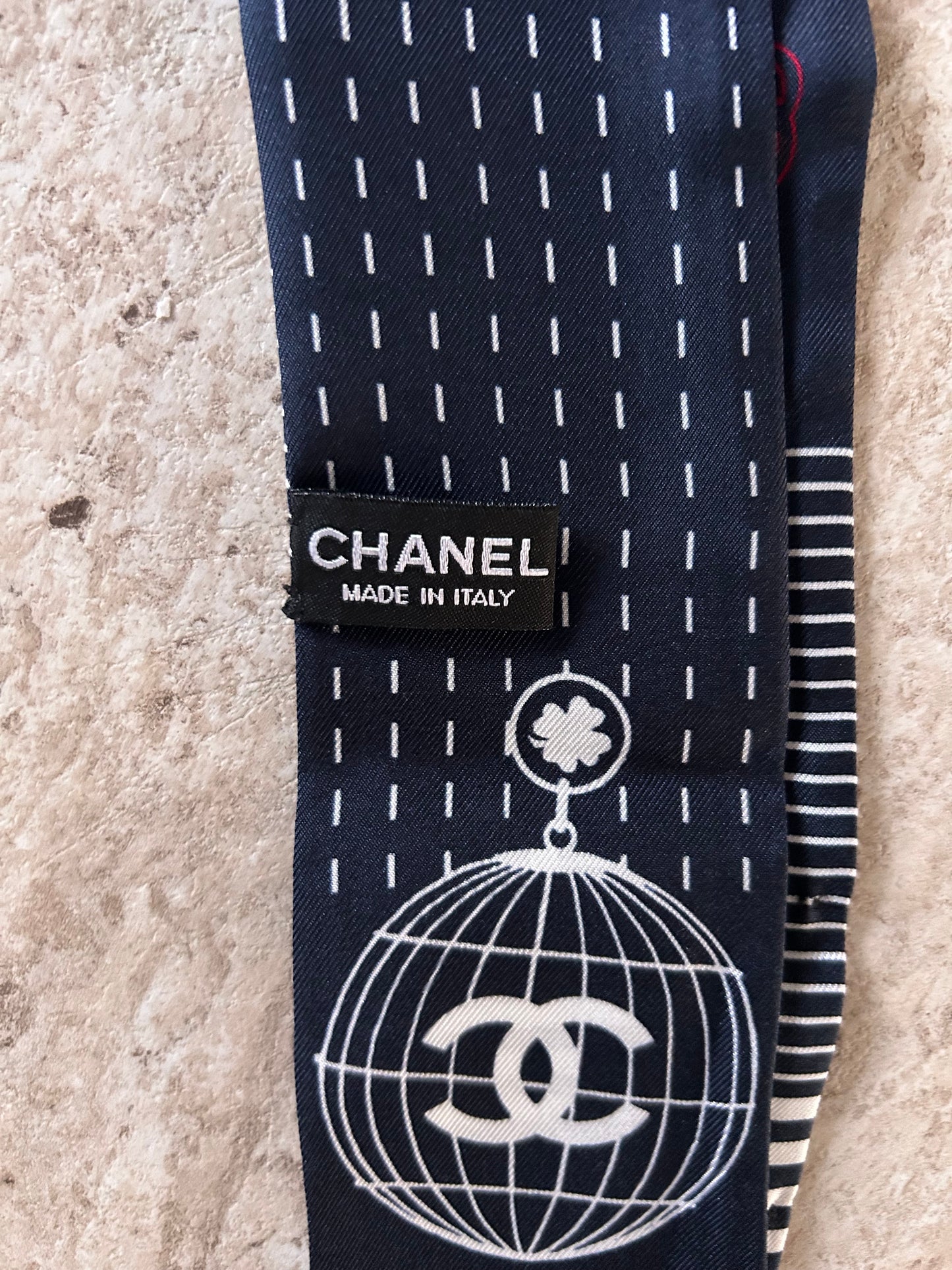 Bandeau twill Chanel
