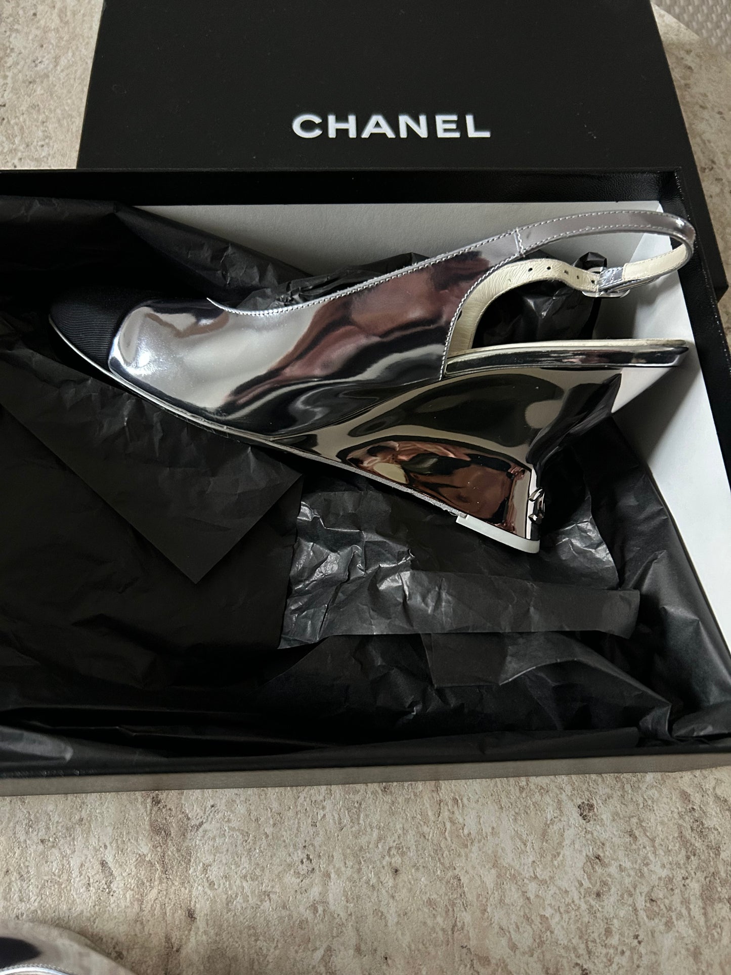 Escarpins Slingback Chanel