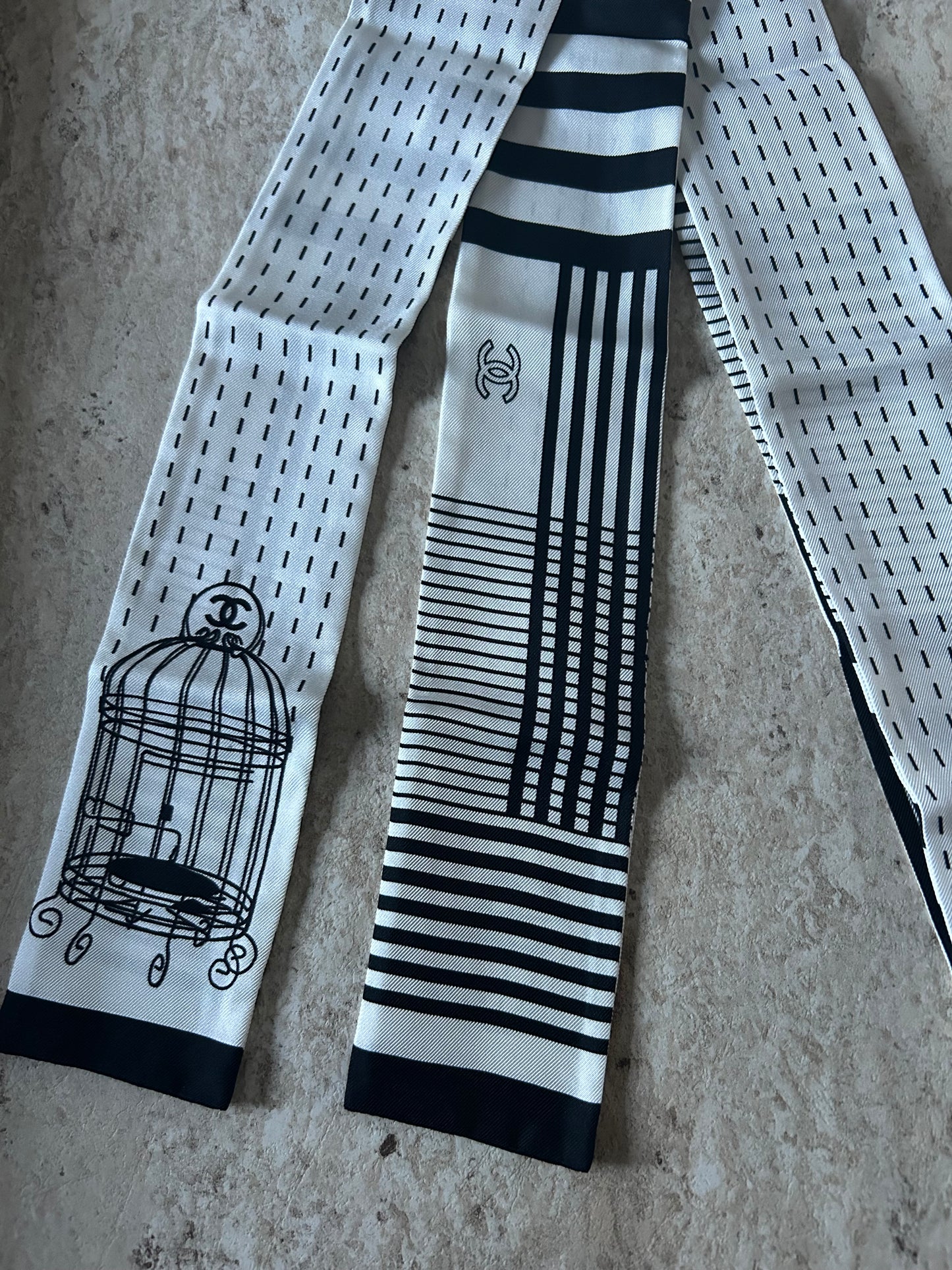 Bandeau twill Chanel