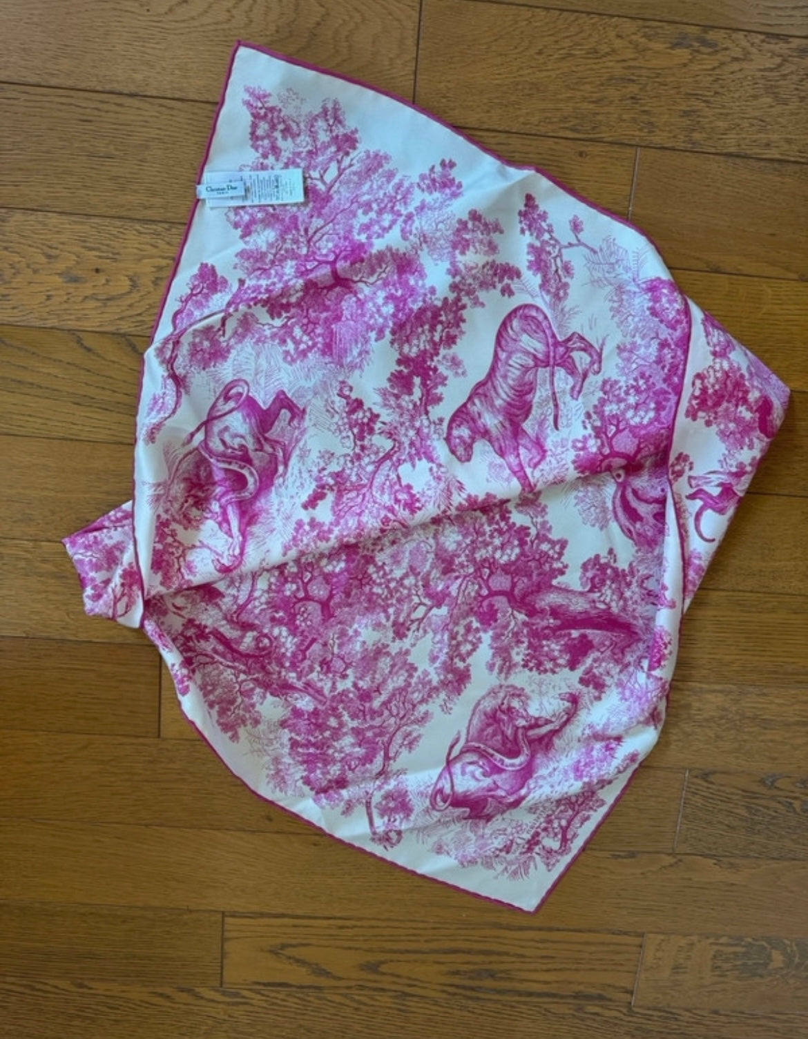 Top foulard Dior rivieira