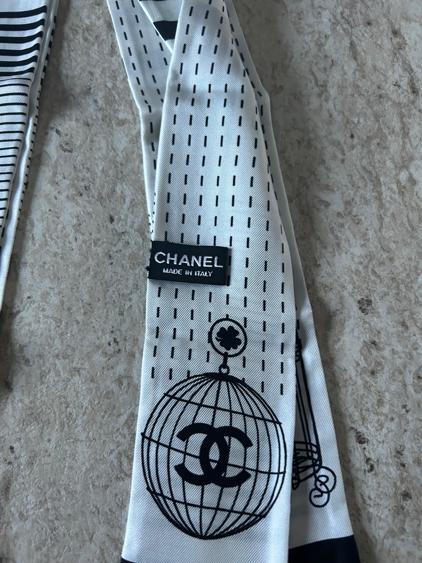 Bandeau twill Chanel