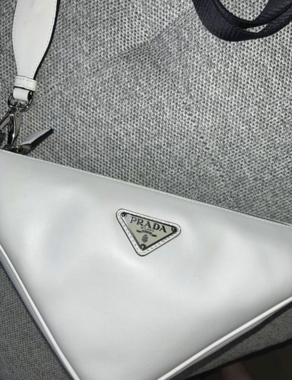 Prada triangle bag