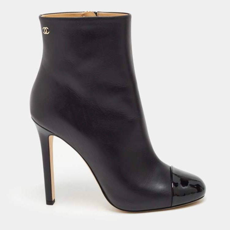 Chanel 35.5 ankle boots