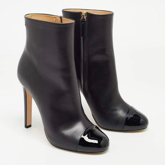 Chanel 35.5 ankle boots