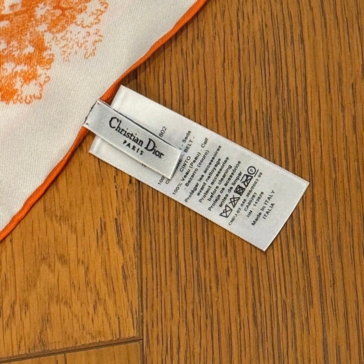 Top foulard Dior riviera