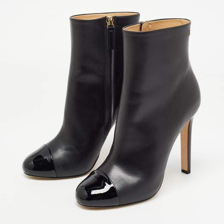 Chanel 35.5 ankle boots