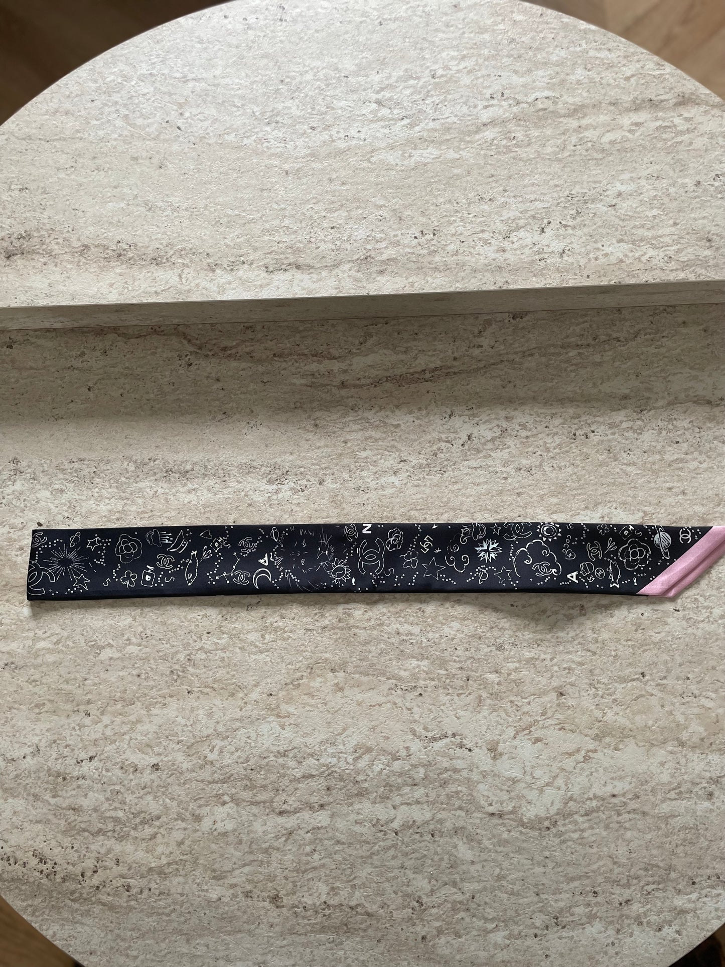 Bandeau twill Chanel