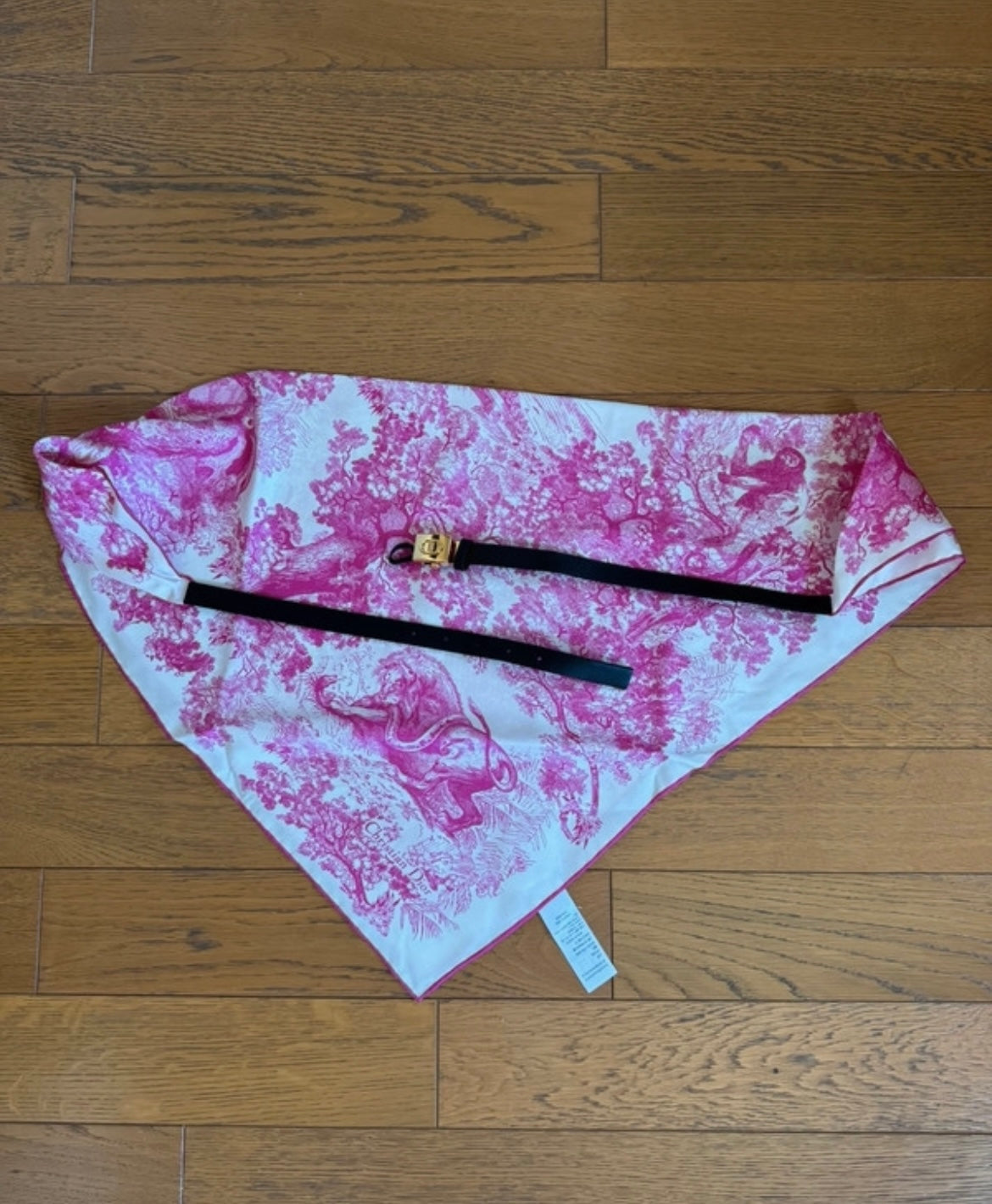 Top foulard Dior rivieira