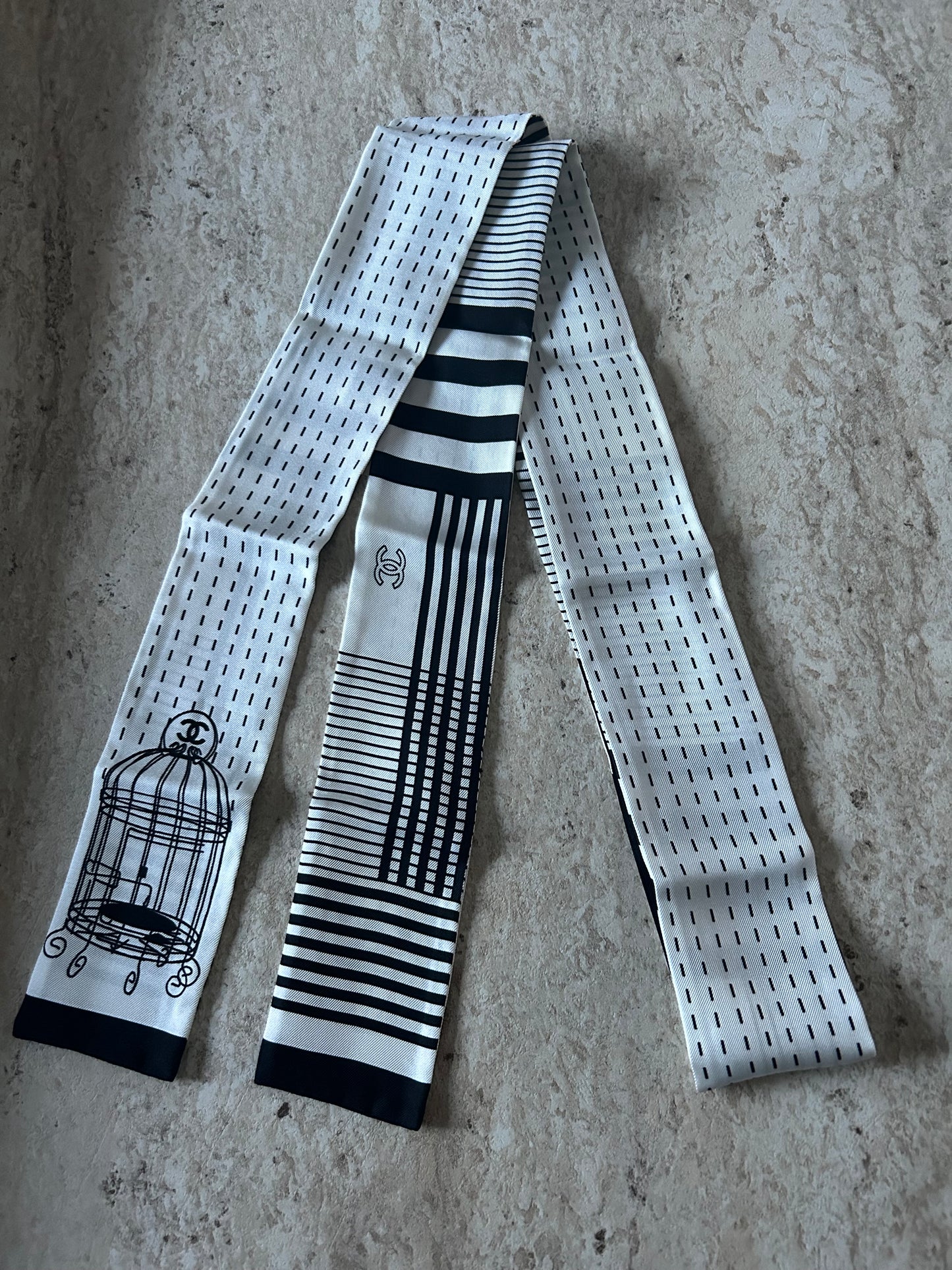 Bandeau twill Chanel