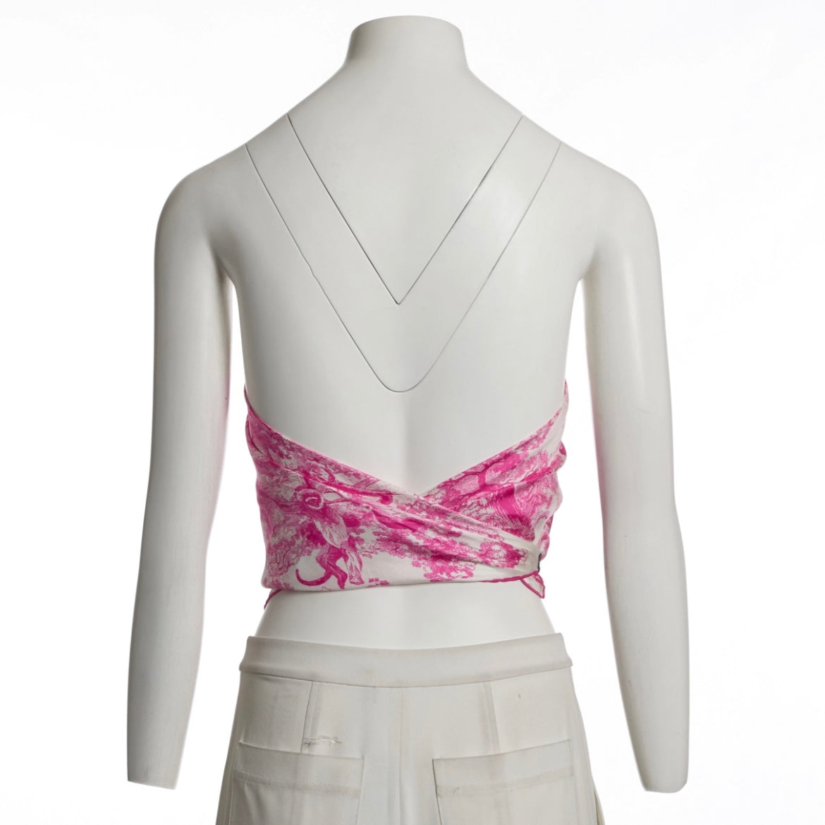 Top foulard Dior rivieira