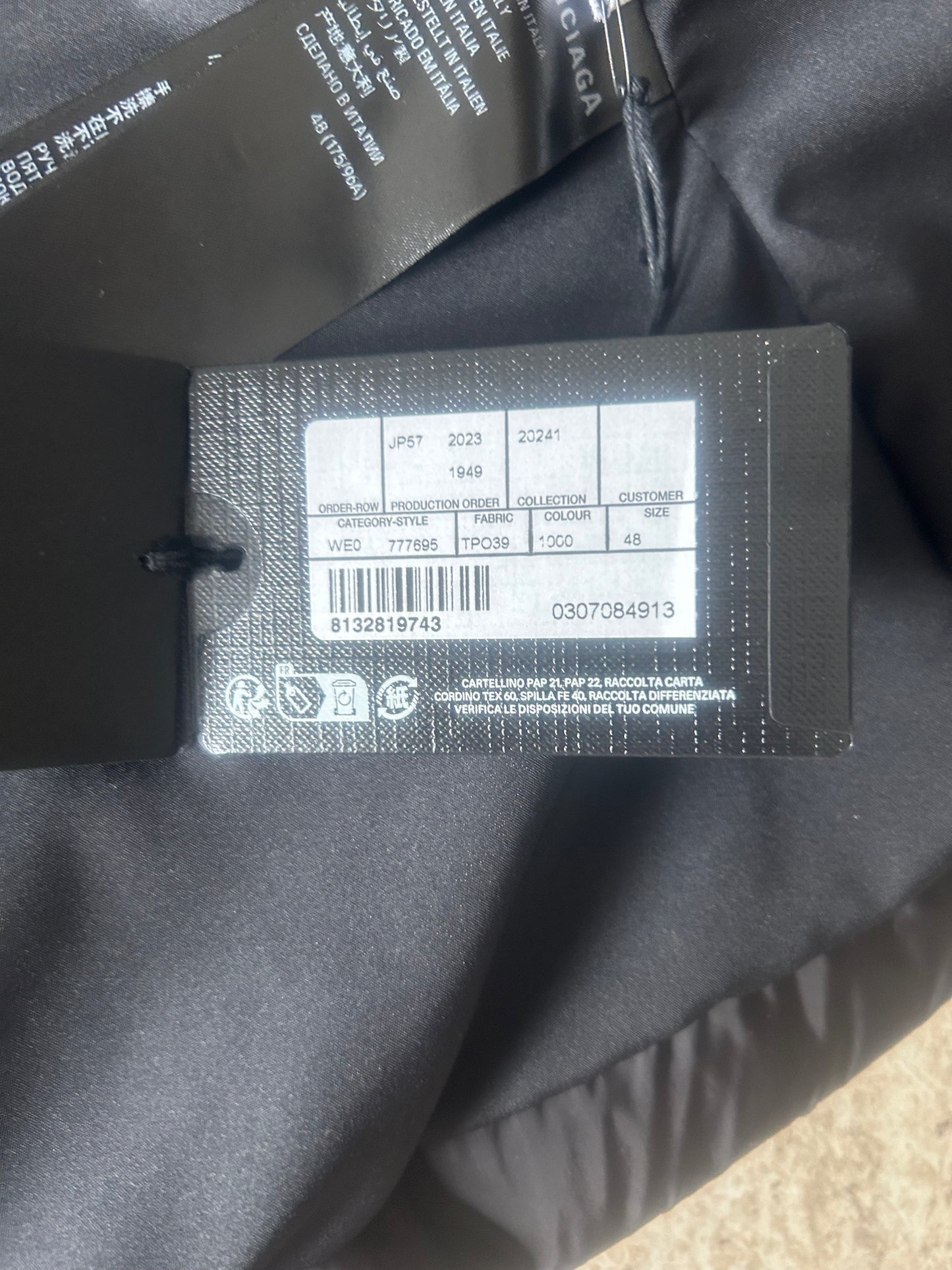 Doudoune sans manches Balenciaga