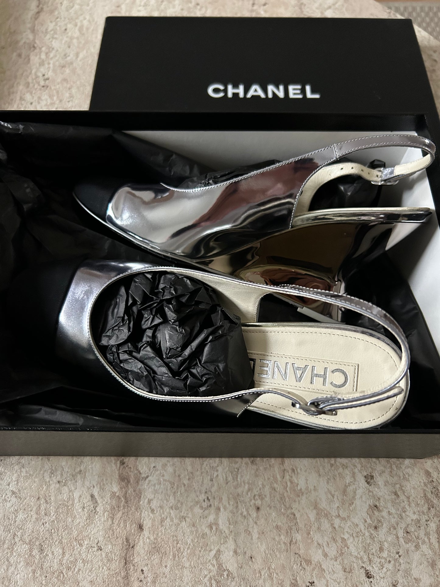 Escarpins Slingback Chanel