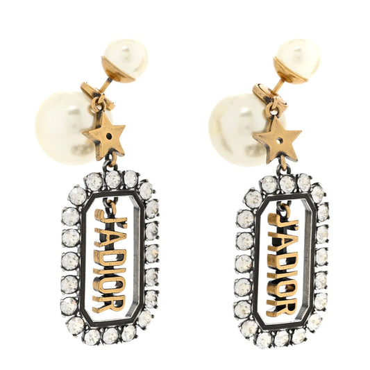 Dior jadior tribal earrings