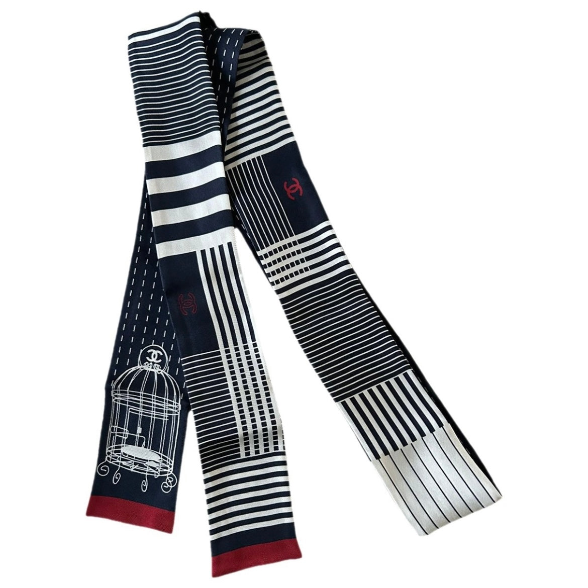 Bandeau twill Chanel