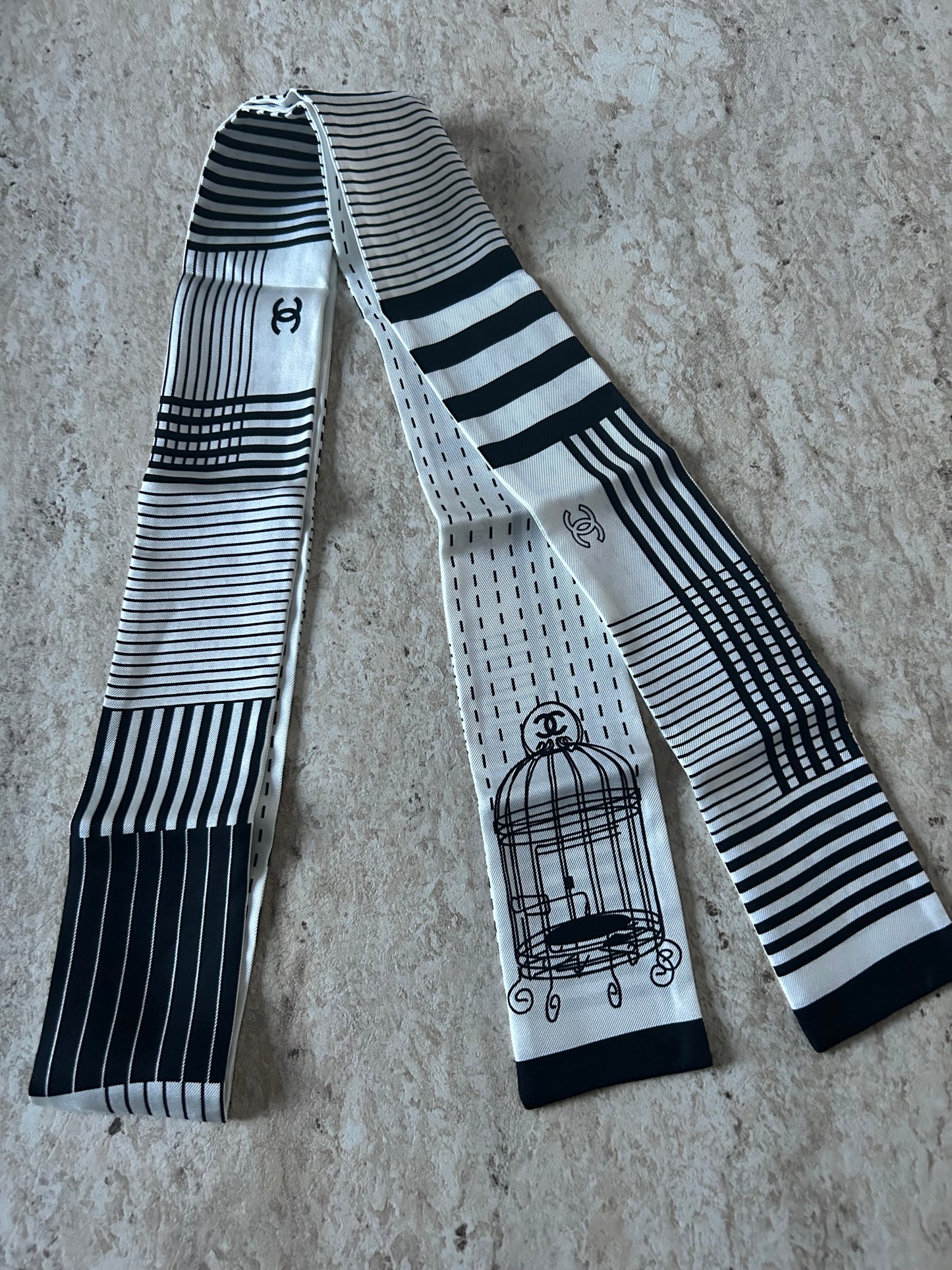 Bandeau twill Chanel