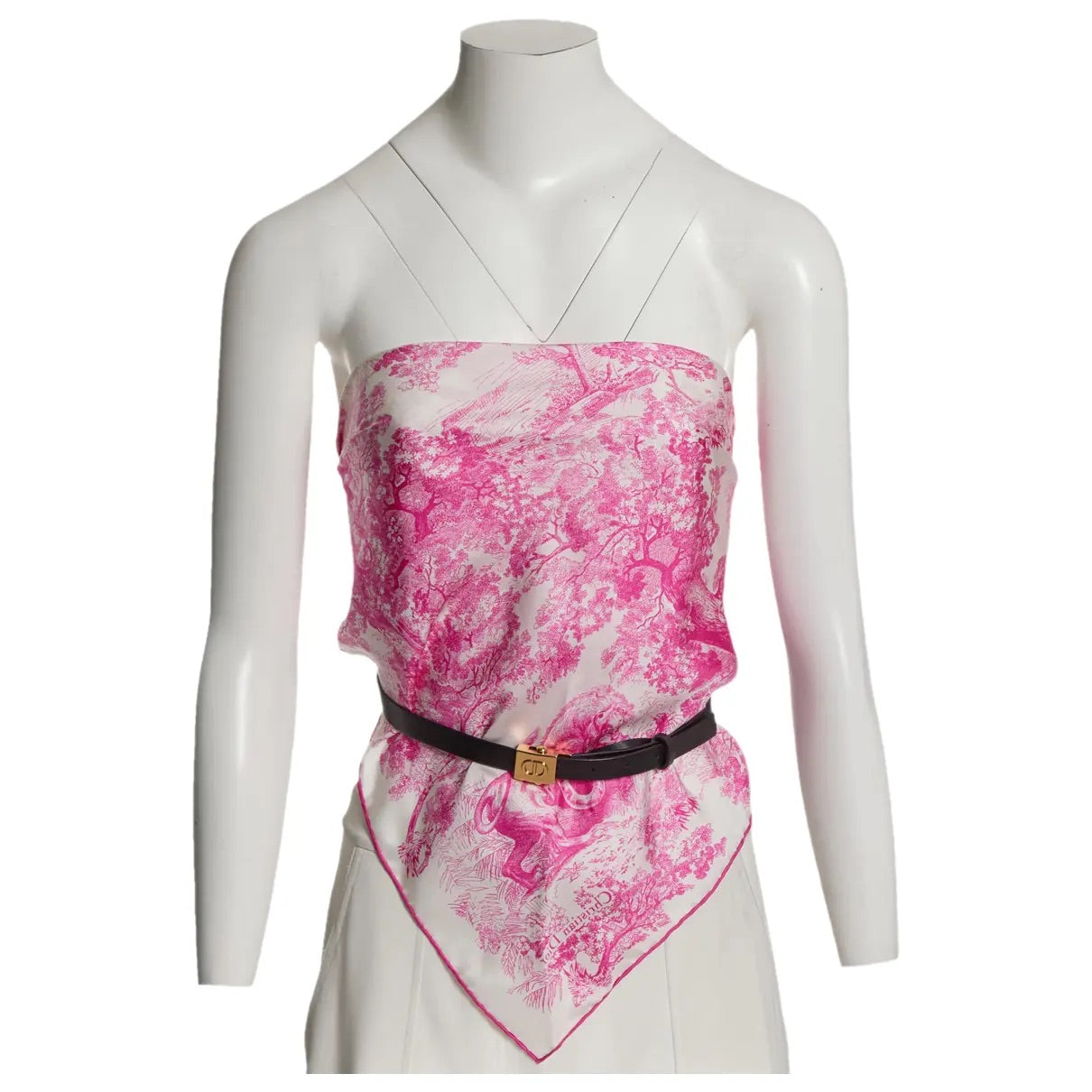 Top foulard Dior rivieira