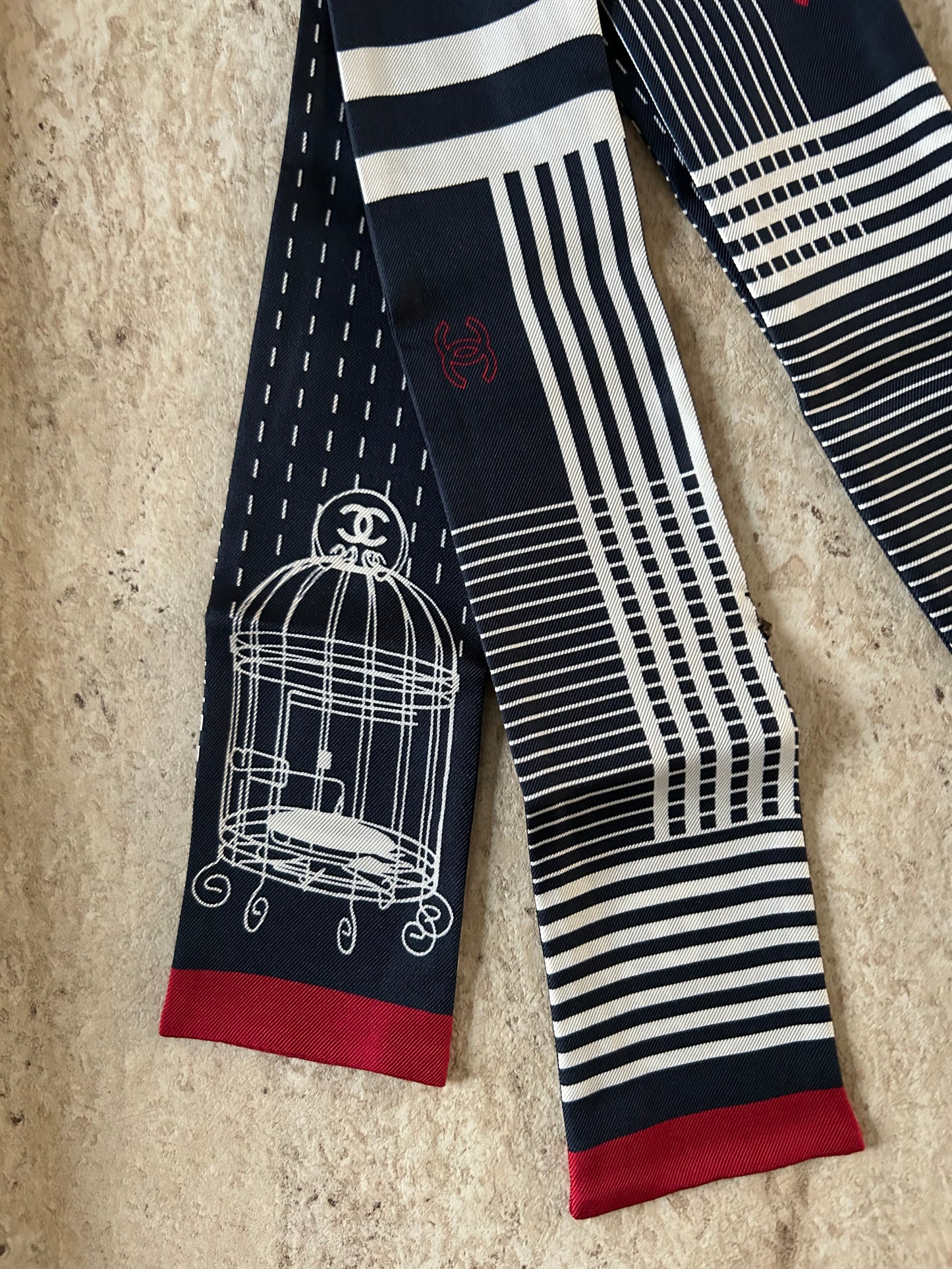 Bandeau twill Chanel