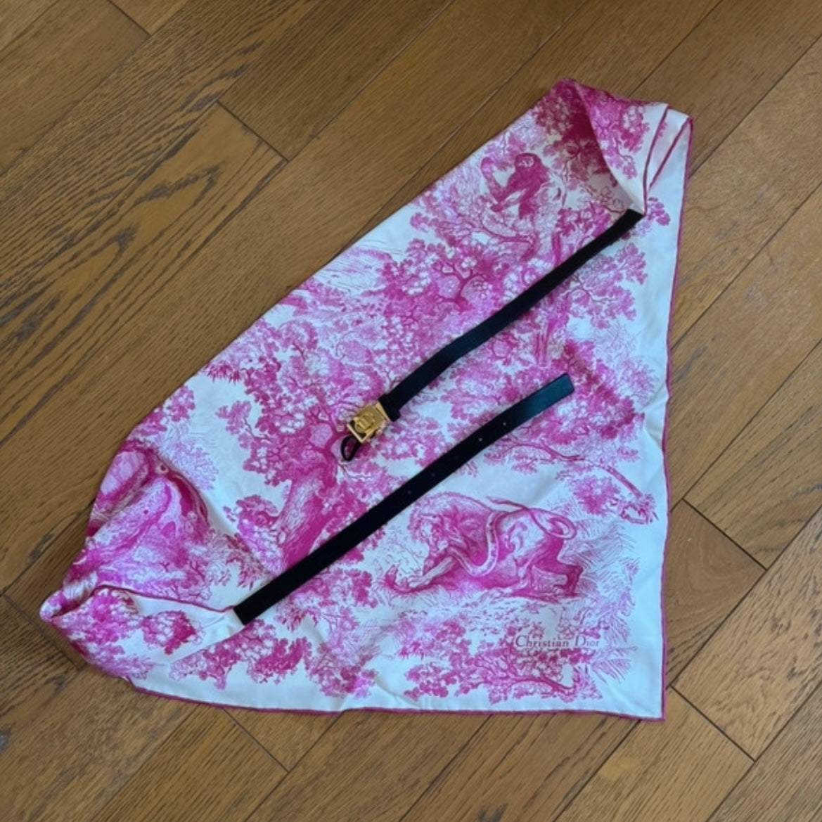 Top foulard Dior rivieira