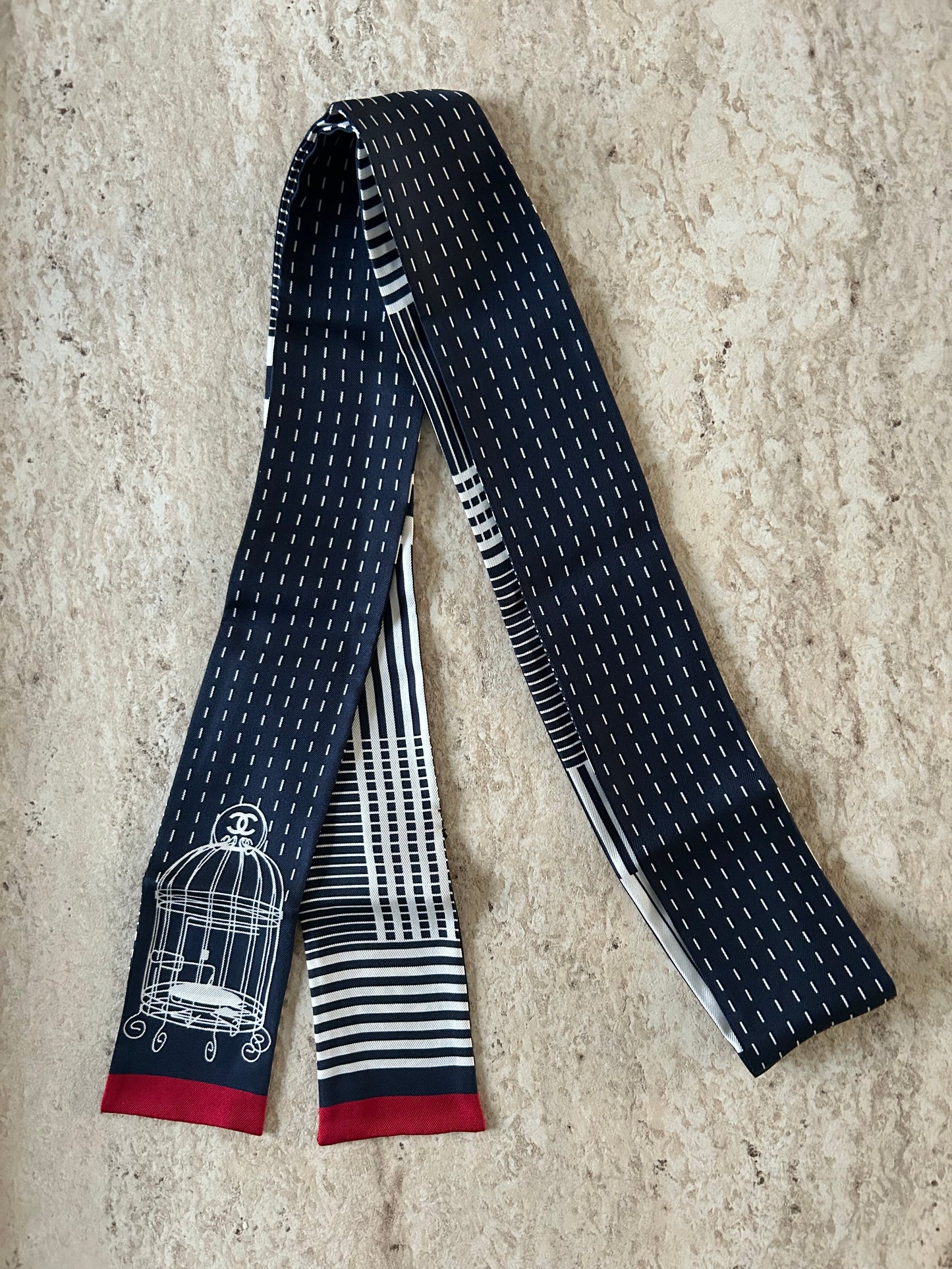 Bandeau twill Chanel