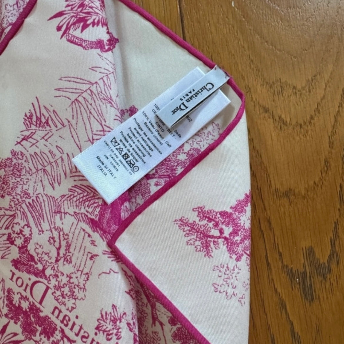 Top foulard Dior rivieira