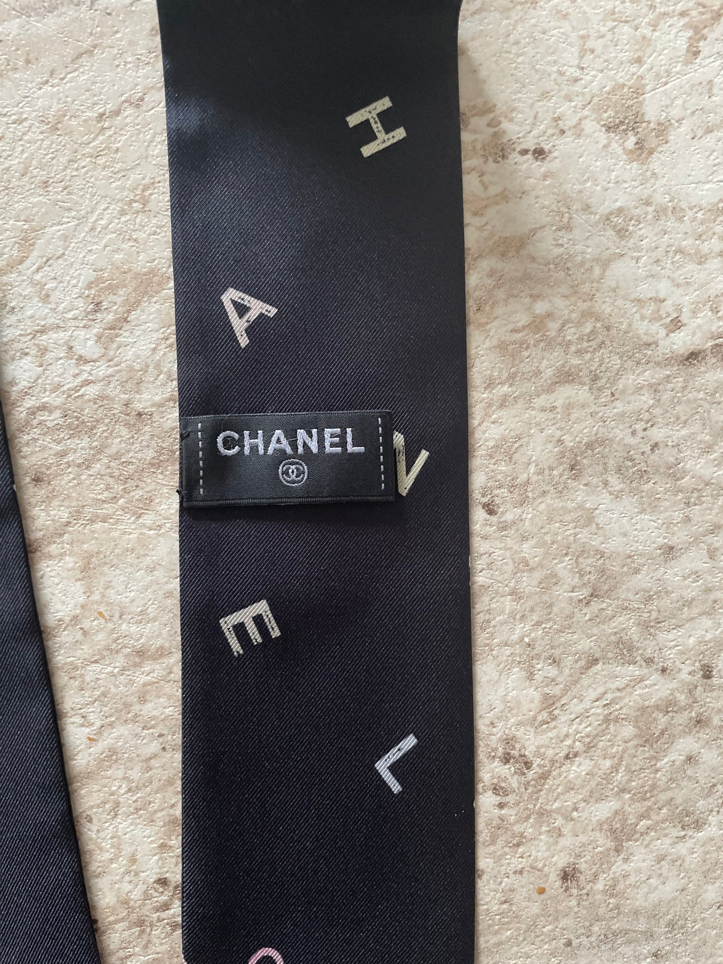 Bandeau twill Chanel