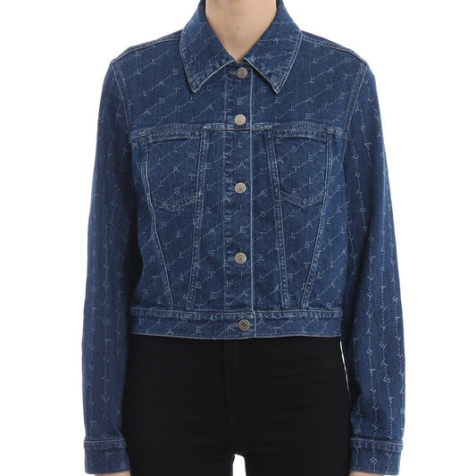 Veste en jean monogramme Stella Mc Cartney