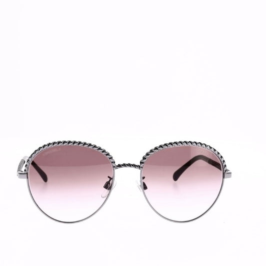 Lunettes de soleil Chanel Métal Bordeaux